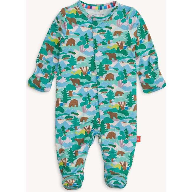 Camo Cubs Modal Footie - Footie Pajamas - 3