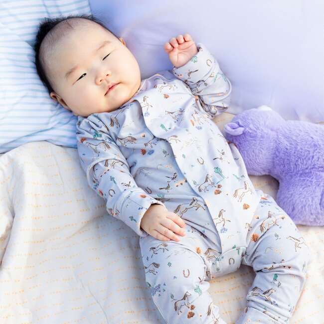 Born To Run Right Fit Convertible Coverall - Footie Pajamas - 2
