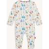 Bach & Roll Modal Convertible Coverall - Footie Pajamas - 1 - thumbnail
