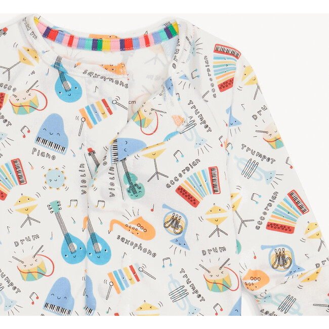 Bach & Roll Modal Convertible Coverall - Footie Pajamas - 2