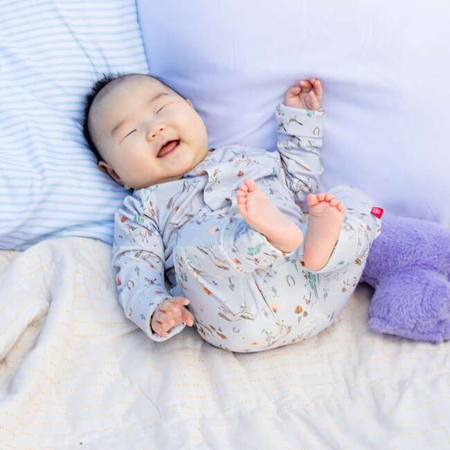Born To Run Right Fit Convertible Coverall - Footie Pajamas - 3