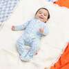 Blue Herds Of A Feather Modal Footie - Footie Pajamas - 2