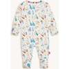 Bach & Roll Modal Convertible Coverall - Footie Pajamas - 3