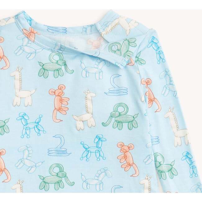 Blue Party Animals Glow In The Dark Mo L/S Pj - Pajamas - 3