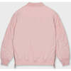Bomber Jacket With Side Zips, Rose - Jackets - 4