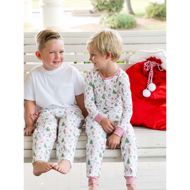 Holiday Boys' Pima Cotton Lounge Pants, Winter's Whimsy