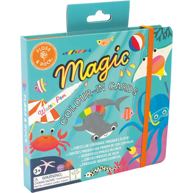 Magic Color Changing Water Cards - Ocean