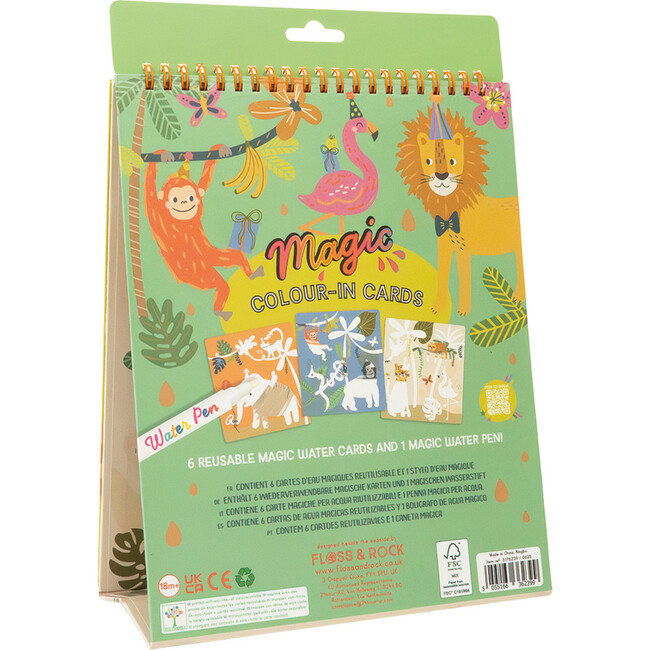 Magic Colour Changing Watercard Easel and Pen - Jungle - Arts & Crafts - 4