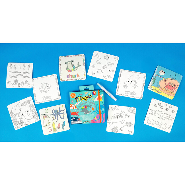 Magic Color Changing Water Cards - Ocean - Arts & Crafts - 5