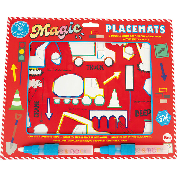 Magic Water Placemats - Construction - Floss & Rock Arts & Crafts | Maisonette