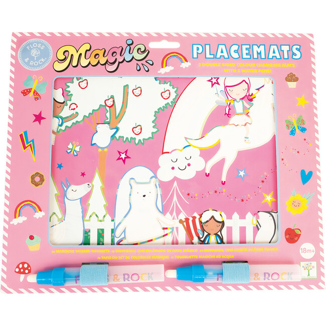 Magic Water Placemats - Rainbow Fairy