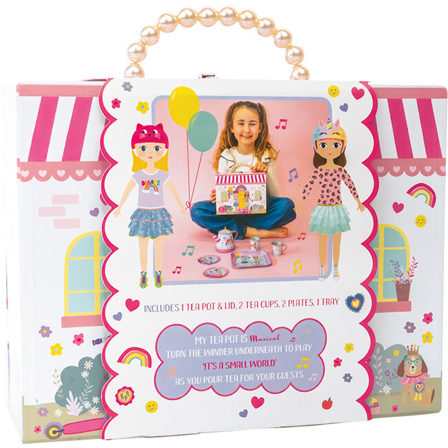 9 Piece Musical Tea Set - Best Friends - Play Kits - 6