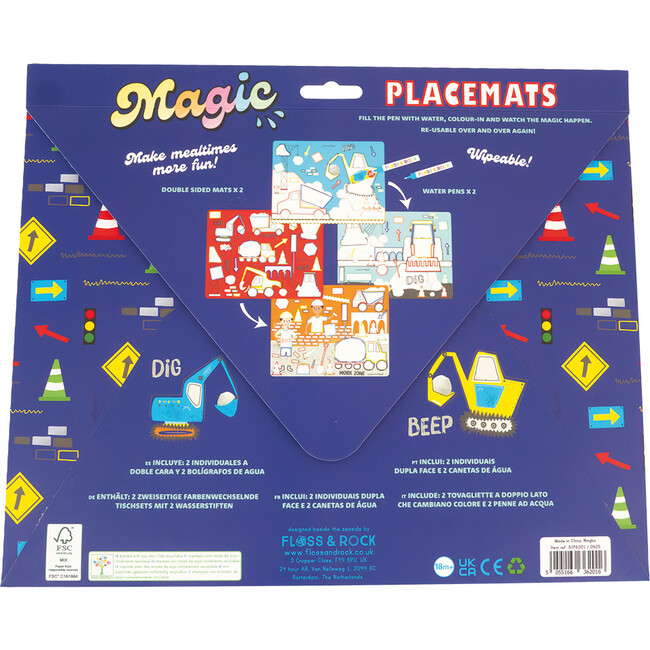 Magic Water Placemats - Construction - Arts & Crafts - 4
