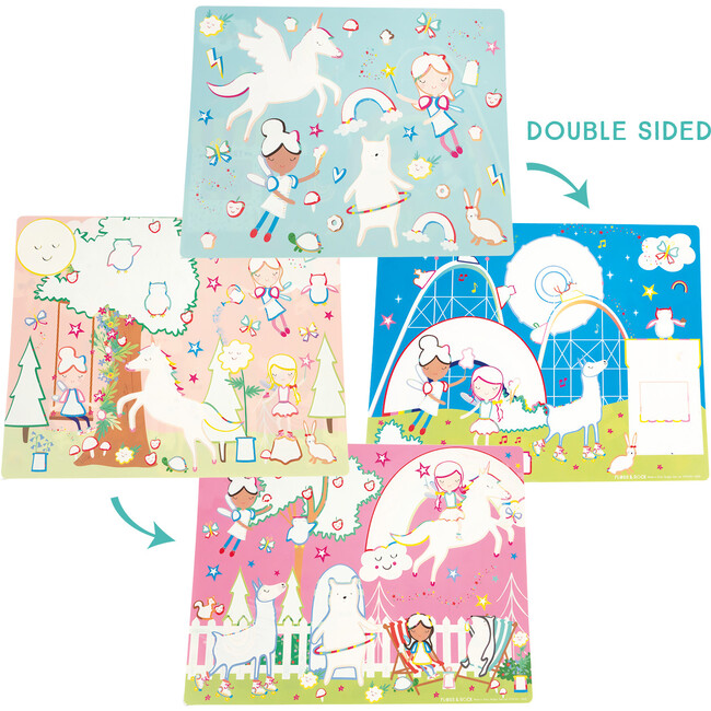 Magic Water Placemats - Rainbow Fairy - Arts & Crafts - 3