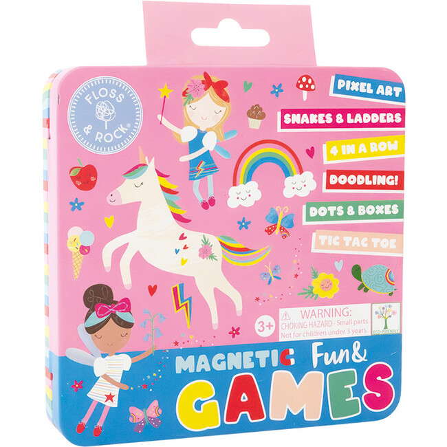 Magnetic Fun & Games Tin - Rainbow Fairy