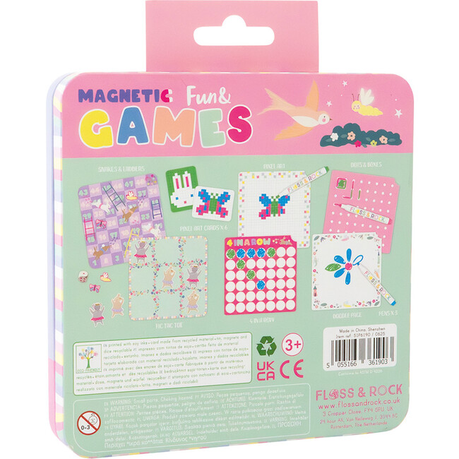 Magnetic Fun & Games Tin - Enchanted - Play Kits - 3