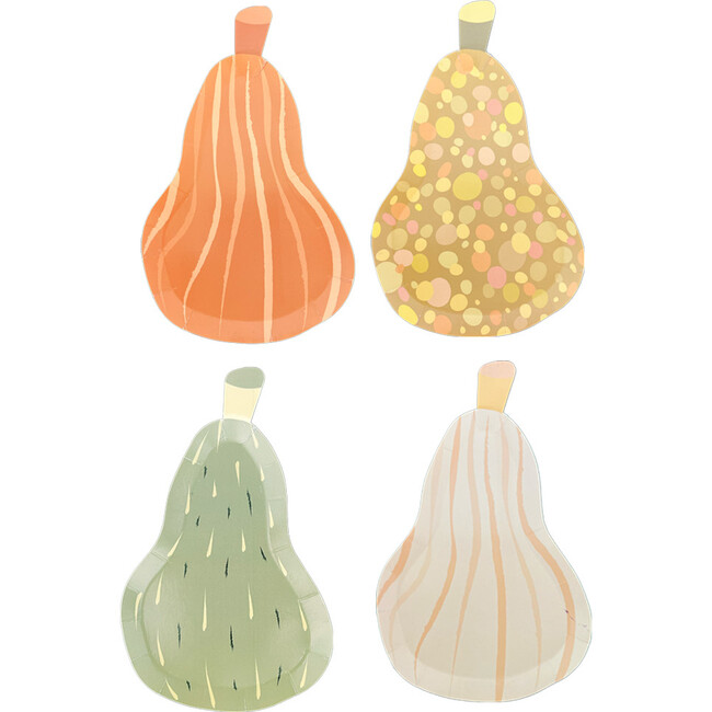Gourd Dessert Plates