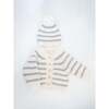 Rib Knit Cardigan and Hat, Bowie Grey - Cardigans - 2