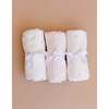 Pink Stripe Baby Swaddle and Lovey Set, Pink Bunny - Mixed Gift Set - 3