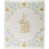 Pastel Bunny Blanket Blush Lovey Baby Gift Set Organic Cotton - Blankets - 3