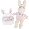 Bunny Ski Goggles Hat and Plush Toy - Mixed Accessories Set - 1 - thumbnail