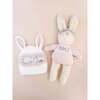 Bunny Ski Goggles Hat and Plush Toy - Mixed Accessories Set - 2
