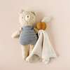 Bee Gift Set Bear Plush Toy Lovey and Pacifier Clip Baby Organic Cotton - Mixed Accessories Set - 2