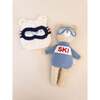 Bear Ski Goggles Hat and Plush Toy - Mixed Accessories Set - 2