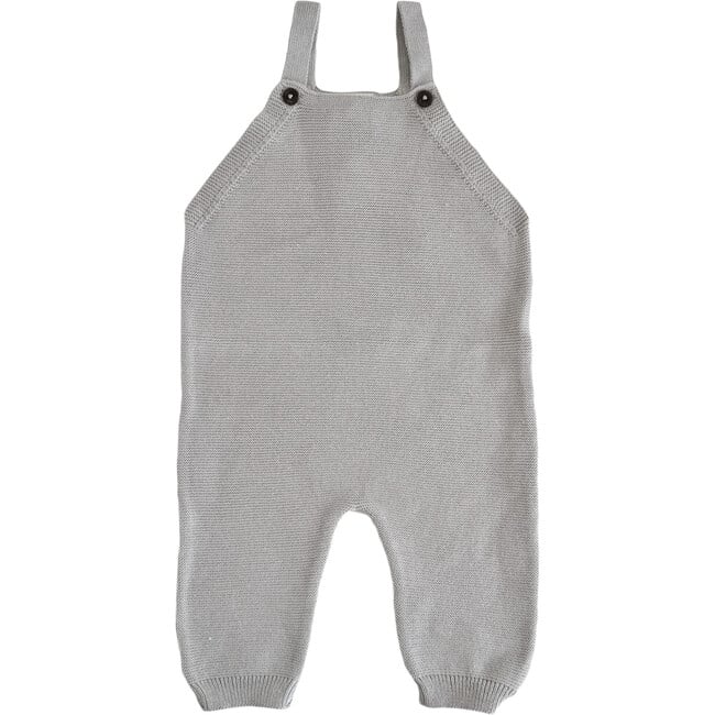 Organic Cotton Baby Gift Overalls, Grey