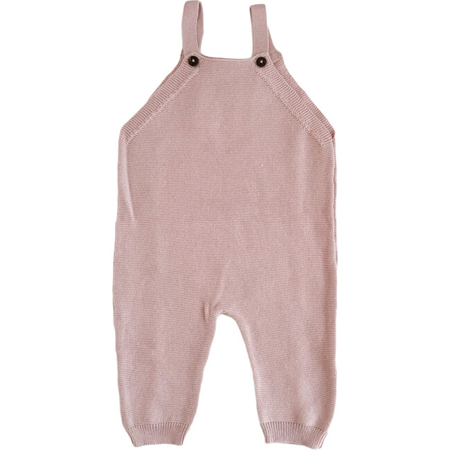 Organic Cotton Baby Gift Overalls, Blush Pink - Overalls - 1