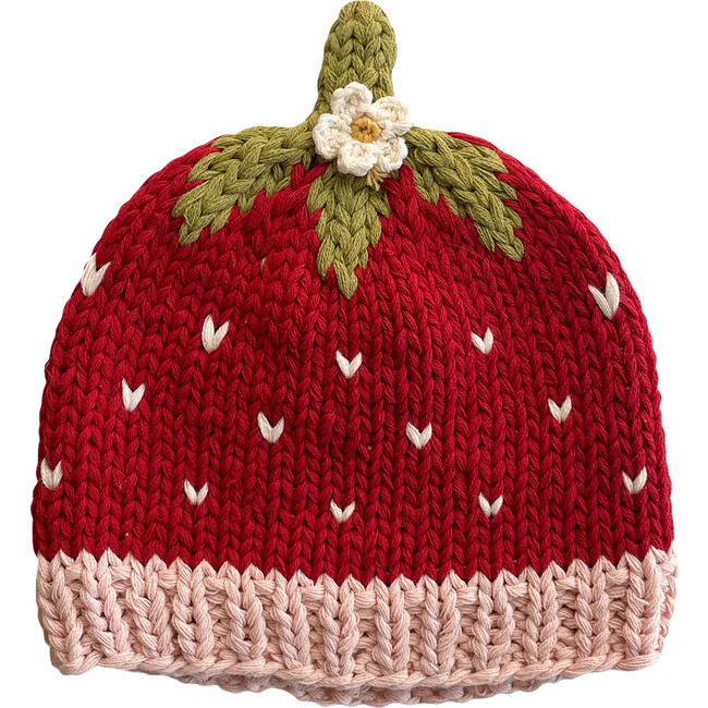 Cotton Strawberry Hat