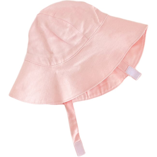 Wide-brim Sunhat, Baby Pink - Hats - 1