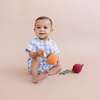 Cotton Crochet Rattle, Orange - Teethers - 4
