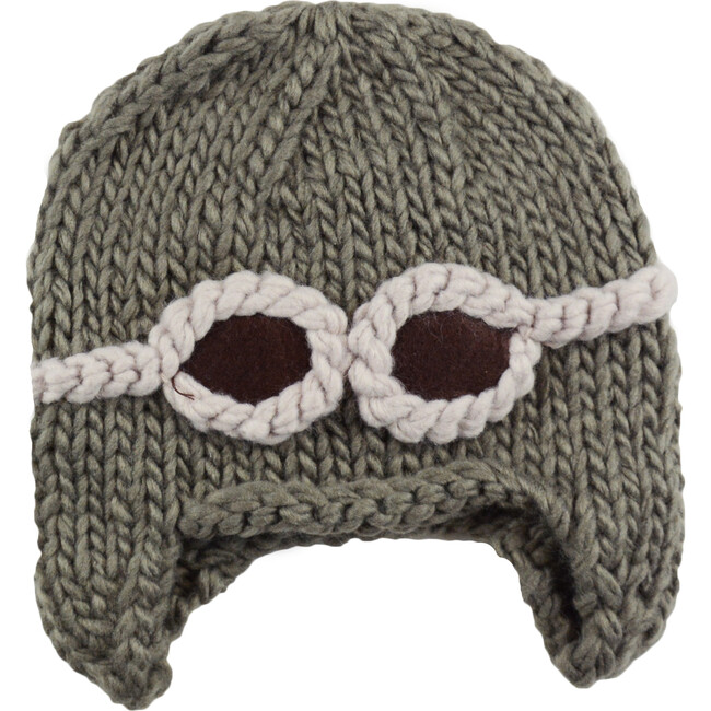 Wilbur Aviator, Taupe - Hats - 1