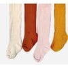 Cotton Tights, Oat - Tights - 3 - thumbnail