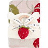 Strawberry Blanket Flower Rattle Cotton Hat Toy Gift Set - Mixed Accessories Set - 1 - thumbnail