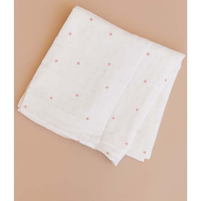 Strawberry Baby Swaddle and Teether Set, Strawberry