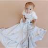 Star Moon Blanket Bunny Lovey Grey Toy Baby Gift Set Organic Cotton - Blankets - 2