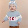 Ski Goggles Hat and Sweater Set, Bowie Grey - Cardigans - 3 - thumbnail