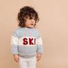 Baby Ski Sweater, Bowie Grey - Sweaters - 2 - thumbnail