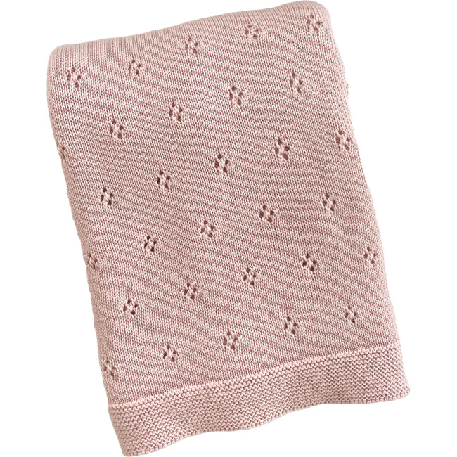 Pique Baby Blanket, Blush