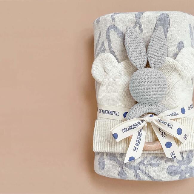 Cotton Crochet Rattle Teether Bunny - Other Accessories - 2
