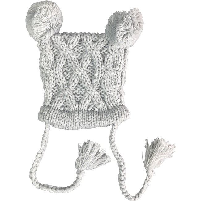 Quinn Cable hat, Gray