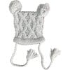 Quinn Cable hat, Gray - Hats - 1 - thumbnail