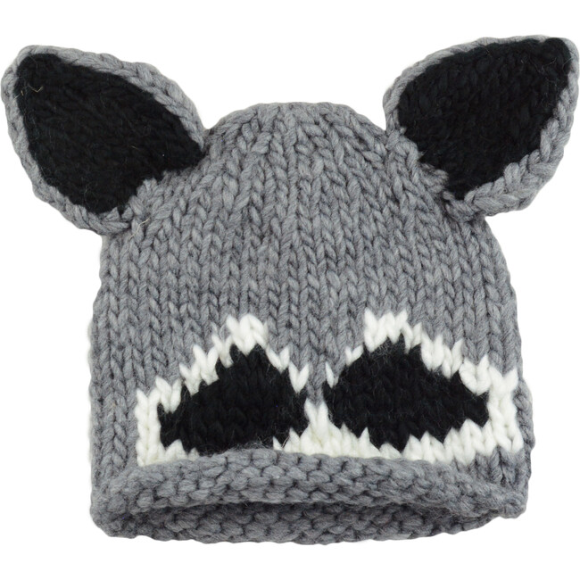 Roscoe Raccoon, Gray - Hats - 1