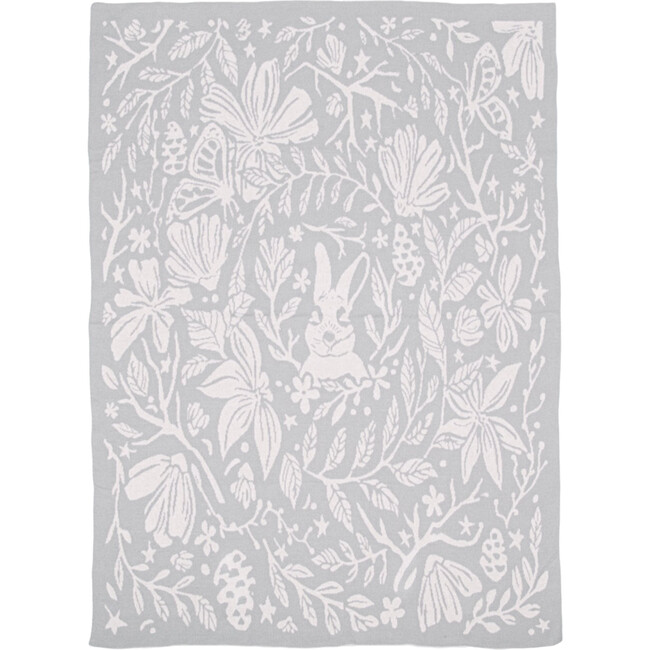 Organic Cotton Blanket, Bunny - Blankets - 1