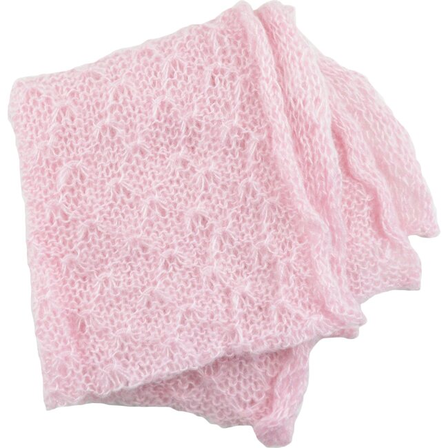 Mohair Wrap, Pink - Other Accessories - 1