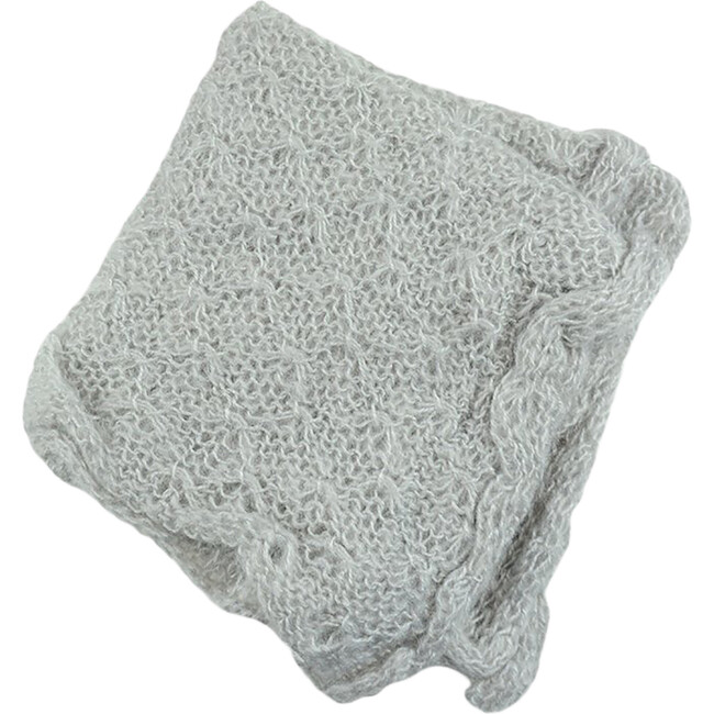 Mohair Wrap, Gray - Other Accessories - 1