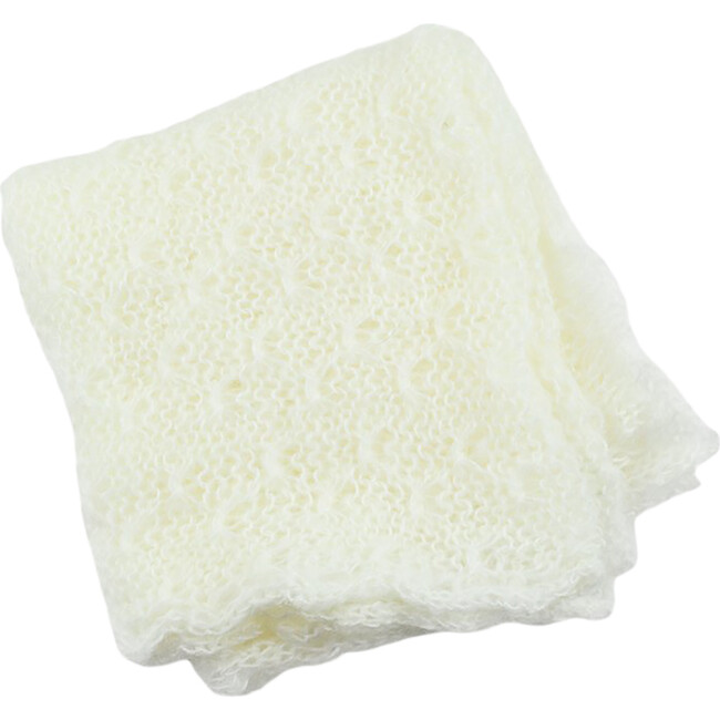 Mohair Wrap, Ivory - Other Accessories - 1