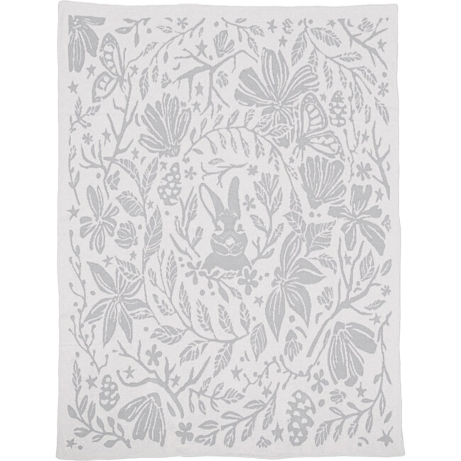 Organic Cotton Blanket, Bunny - Blankets - 2
